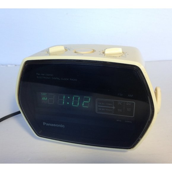 Panasonic Other Vintage Panasonic Clock Radio Model Rc55 Alarm Made